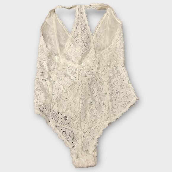 NEW Free People Intimately FP Avery Lace Bodysuit Size Medium - Picture 3 of 7